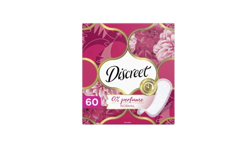 Absorbante Zilnice Discreet Normal No Parfume 60 buc